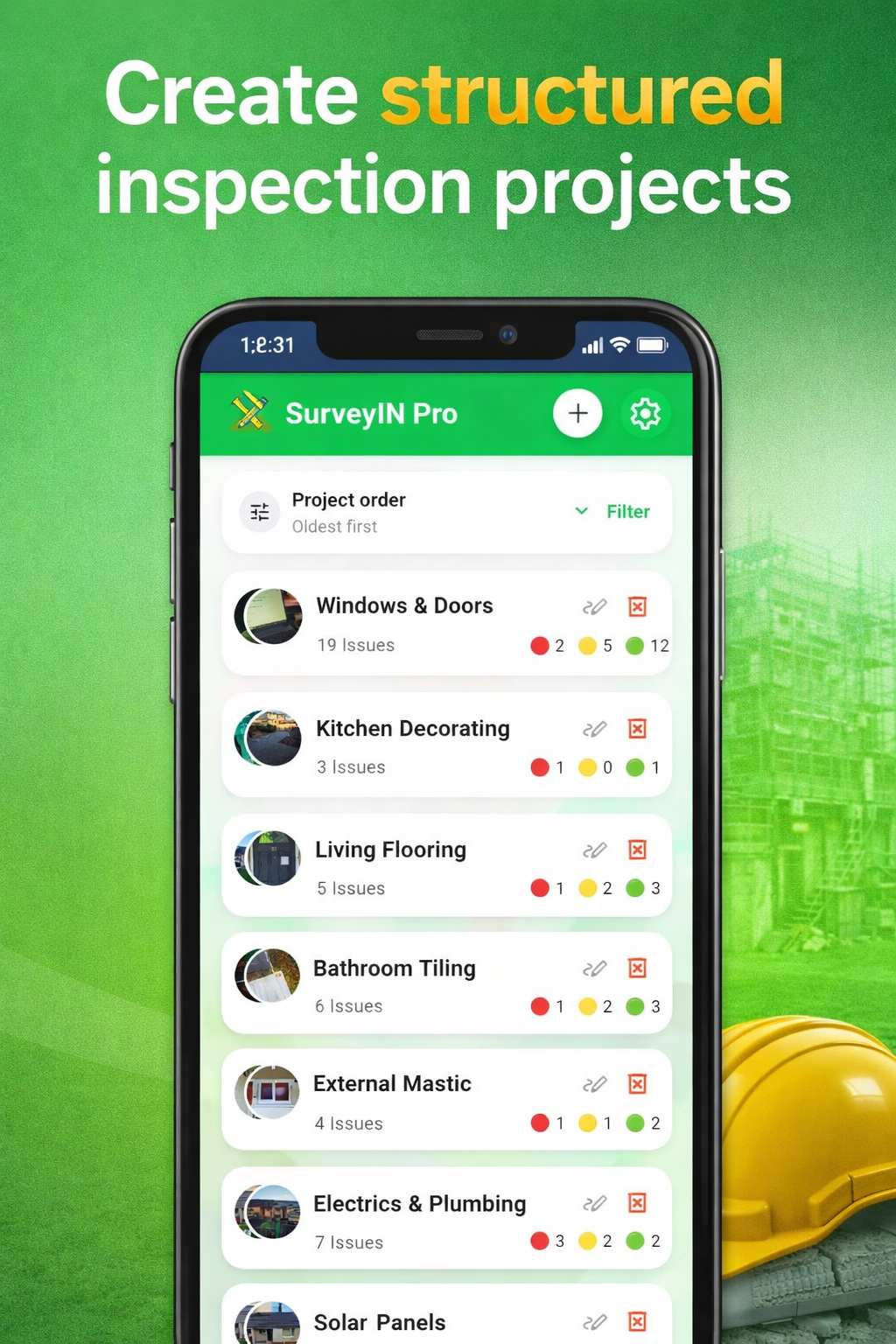 SurveyIN Pro – Snagging and inspections