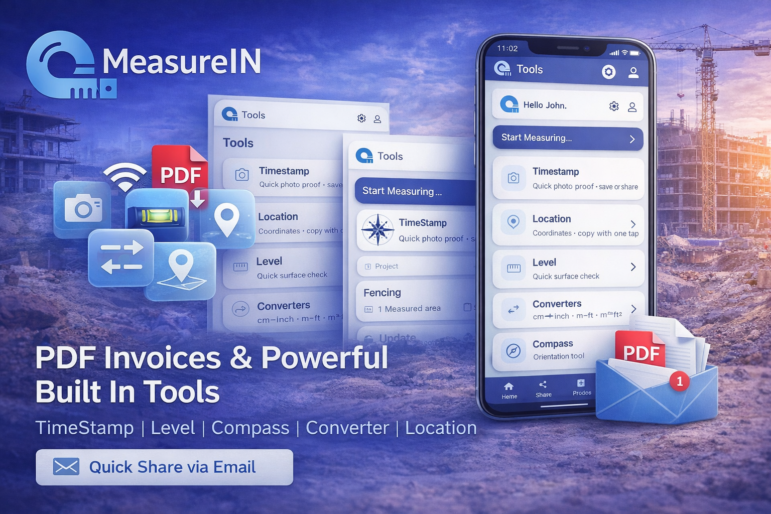 Tools wide – built in helpers